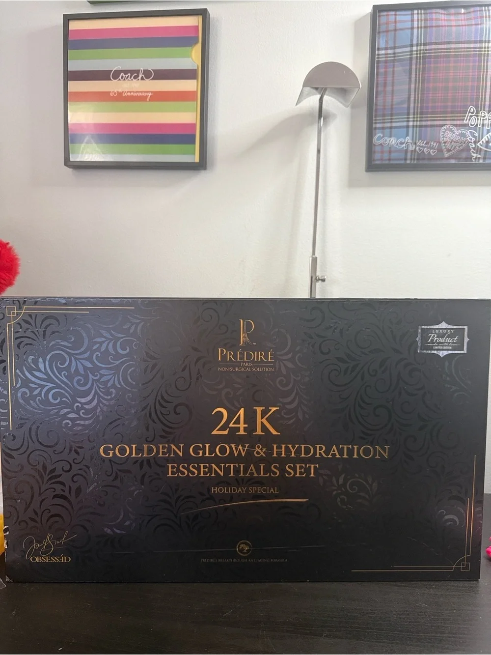 24K Golden Glow & Hydration Essentials Set - Black